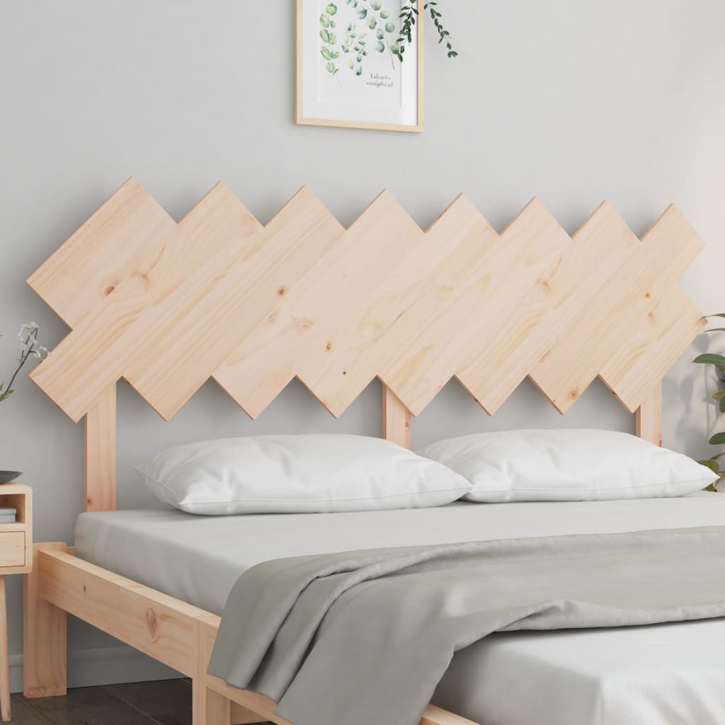 Tăblie de pat, 159,5x3x80,5 cm, lemn masiv de pin - Lando