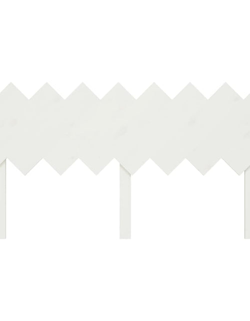Загрузите изображение в средство просмотра галереи, Tăblie de pat, alb, 159,5x3x80,5 cm, lemn masiv de pin - Lando
