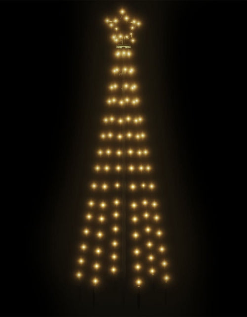 Încărcați imaginea în vizualizatorul Galerie, Brad de Crăciun conic, 108 LED-uri, alb cald, 70x180 cm - Lando
