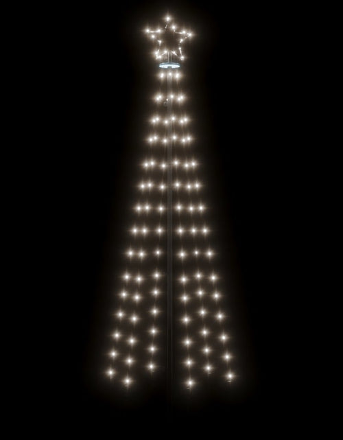 Încărcați imaginea în vizualizatorul Galerie, Brad de Crăciun conic, 108 LED-uri, alb rece, 70x180 cm - Lando
