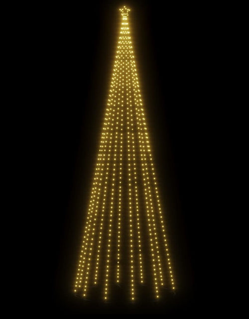 Încărcați imaginea în vizualizatorul Galerie, Brad de Crăciun conic, 732 LED-uri, alb cald, 160x500 cm - Lando
