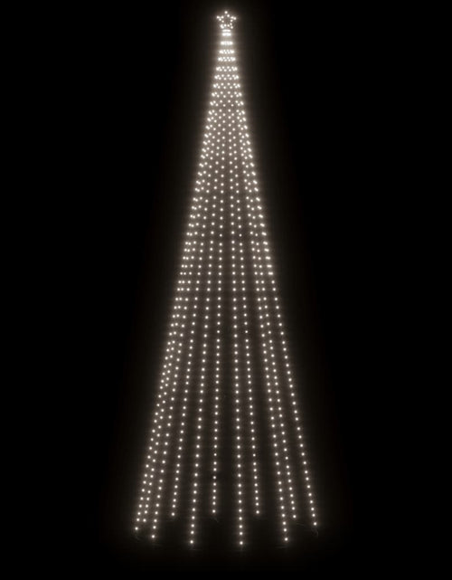 Încărcați imaginea în vizualizatorul Galerie, Brad de Crăciun conic, 732 LED-uri, alb rece, 160x500 cm Lando - Lando
