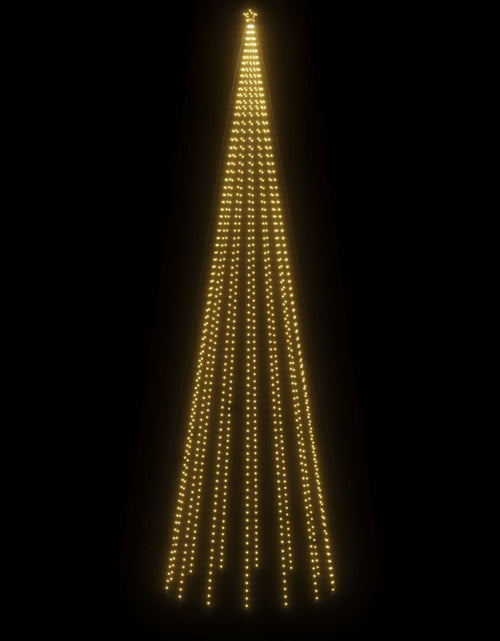 Încărcați imaginea în vizualizatorul Galerie, Brad de Crăciun conic, 1134 LED-uri, alb cald, 230x800 cm - Lando
