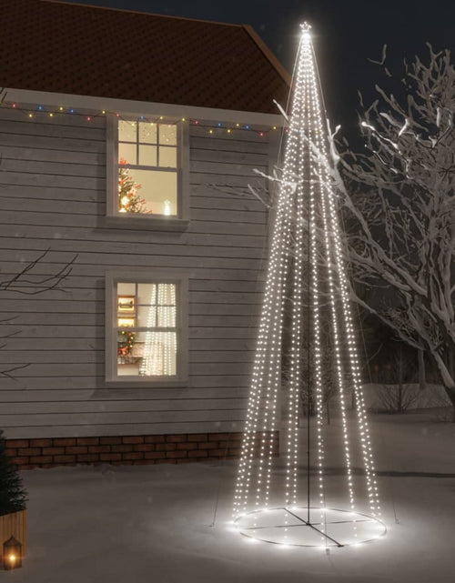 Încărcați imaginea în vizualizatorul Galerie, Brad de Crăciun conic, 1134 LED-uri, alb rece, 230x800 cm - Lando
