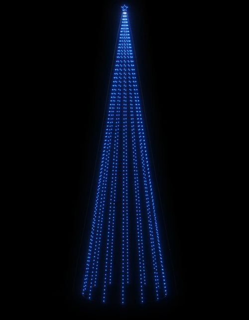 Загрузите изображение в средство просмотра галереи, Brad de Crăciun conic, 1134 LED-uri, albastru, 230x800 cm - Lando
