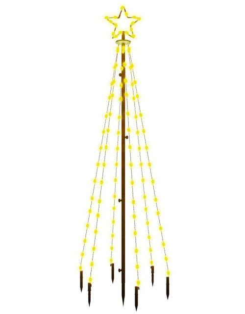 Încărcați imaginea în vizualizatorul Galerie, Brad de Crăciun, 108 LED-uri alb cald, 180 cm, cu țăruș - Lando
