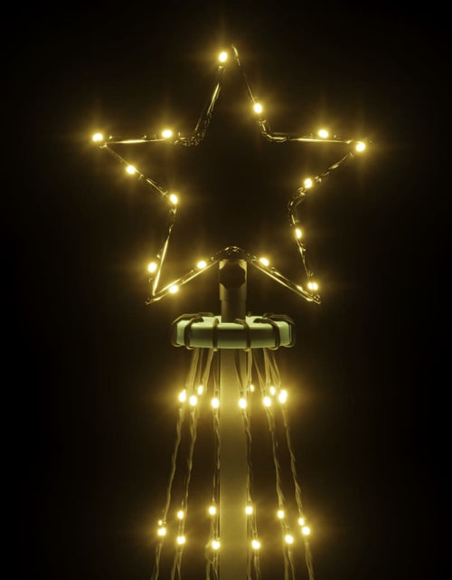 Încărcați imaginea în vizualizatorul Galerie, Brad de Crăciun, 732 LED-uri, alb cald, 500 cm, cu țăruș Lando - Lando
