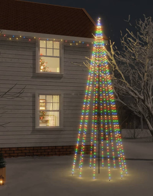 Încărcați imaginea în vizualizatorul Galerie, Brad de Crăciun, 732 LED-uri colorate, cu țăruș, 500 cm Lando - Lando
