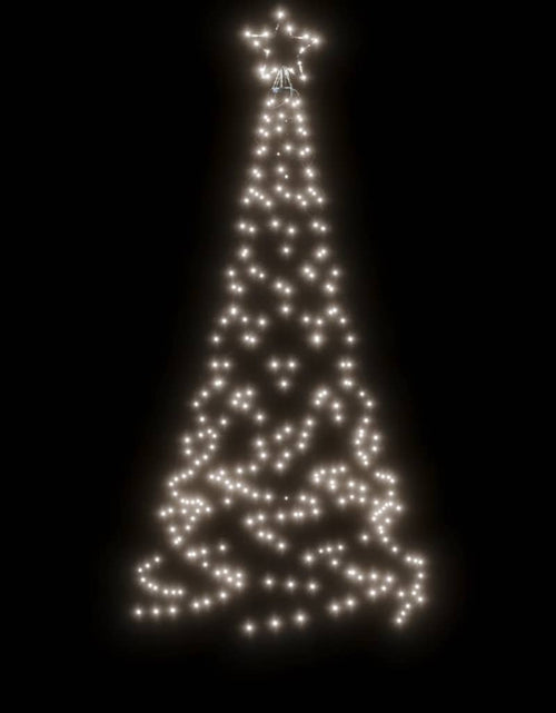 Încărcați imaginea în vizualizatorul Galerie, Brad de Crăciun cu țăruș, 200 LED-uri, alb rece, 180 cm - Lando
