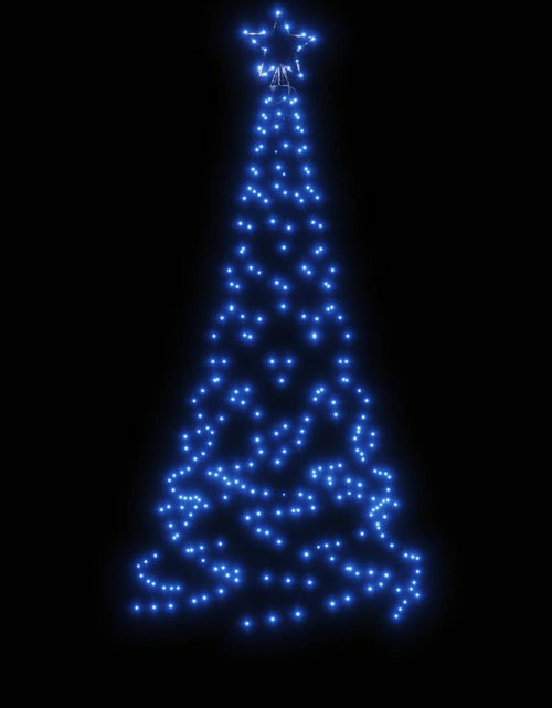 Загрузите изображение в средство просмотра галереи, Brad de Crăciun cu țăruș, 200 LED-uri, albastru, 180 cm - Lando
