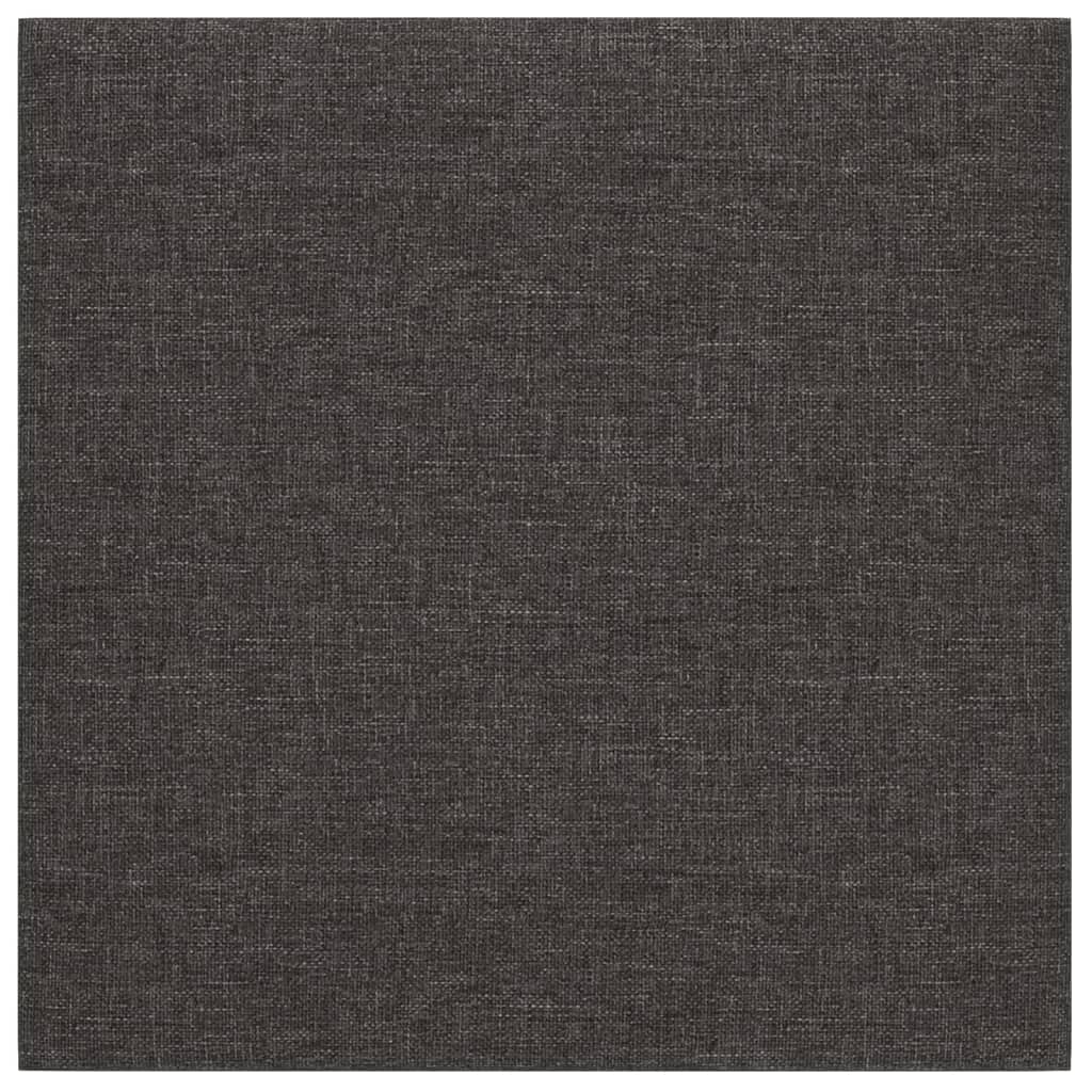 Panouri de perete 12 buc. gri închis 30x30 cm textil 1,08 m² - Lando