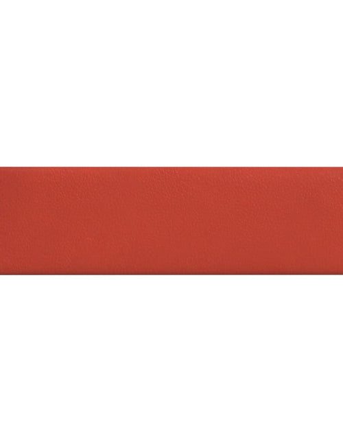 Загрузите изображение в средство просмотра галереи, Panouri perete 12 buc. roșu, 60x15 cm, piele ecologică, 1,08 m² - Lando

