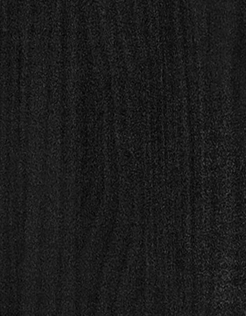 Încărcați imaginea în vizualizatorul Galerie, Cadru de pat, negru, 140x190 cm, lemn masiv de pin - Lando
