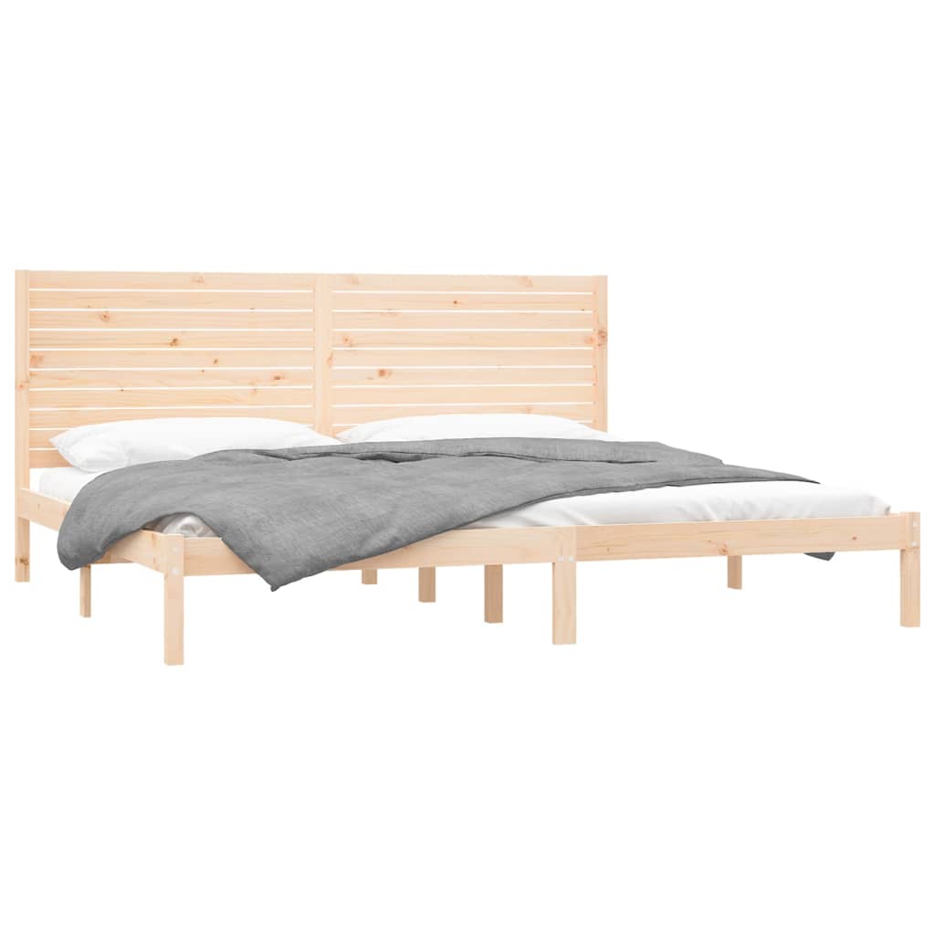 Cadru de pat, 200x200 cm, lemn masiv Lando - Lando