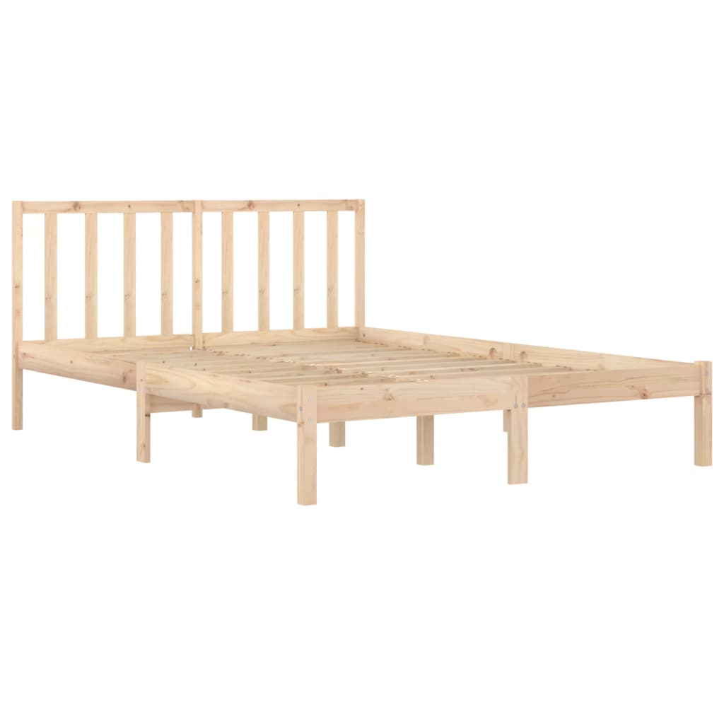 Cadru de pat, 200x200 cm, lemn masiv de pin - Lando