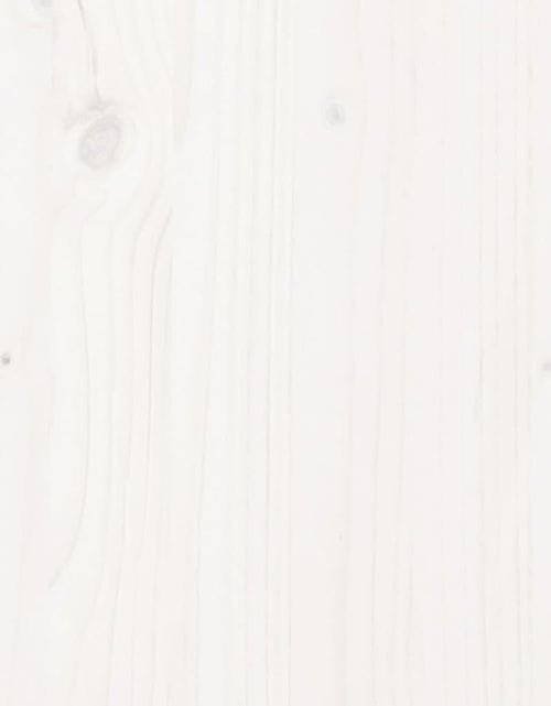 Încărcați imaginea în vizualizatorul Galerie, Cadru de pat, alb, 140x200 cm, lemn masiv - Lando
