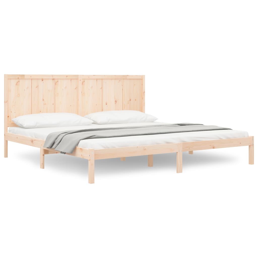 Cadru de pat Super King, 180x200 cm, lemn masiv de pin - Lando