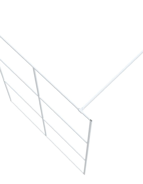 Загрузите изображение в средство просмотра галереи, Paravan duș walk-in, alb, 140x195 cm, sticlă ESG transparentă Lando - Lando
