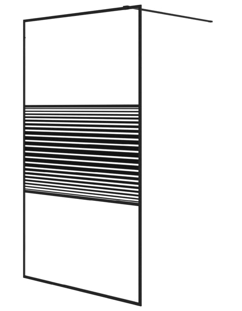 Загрузите изображение в средство просмотра галереи, Paravan de duș walk-in negru 115x195 cm sticlă ESG transparentă Lando - Lando
