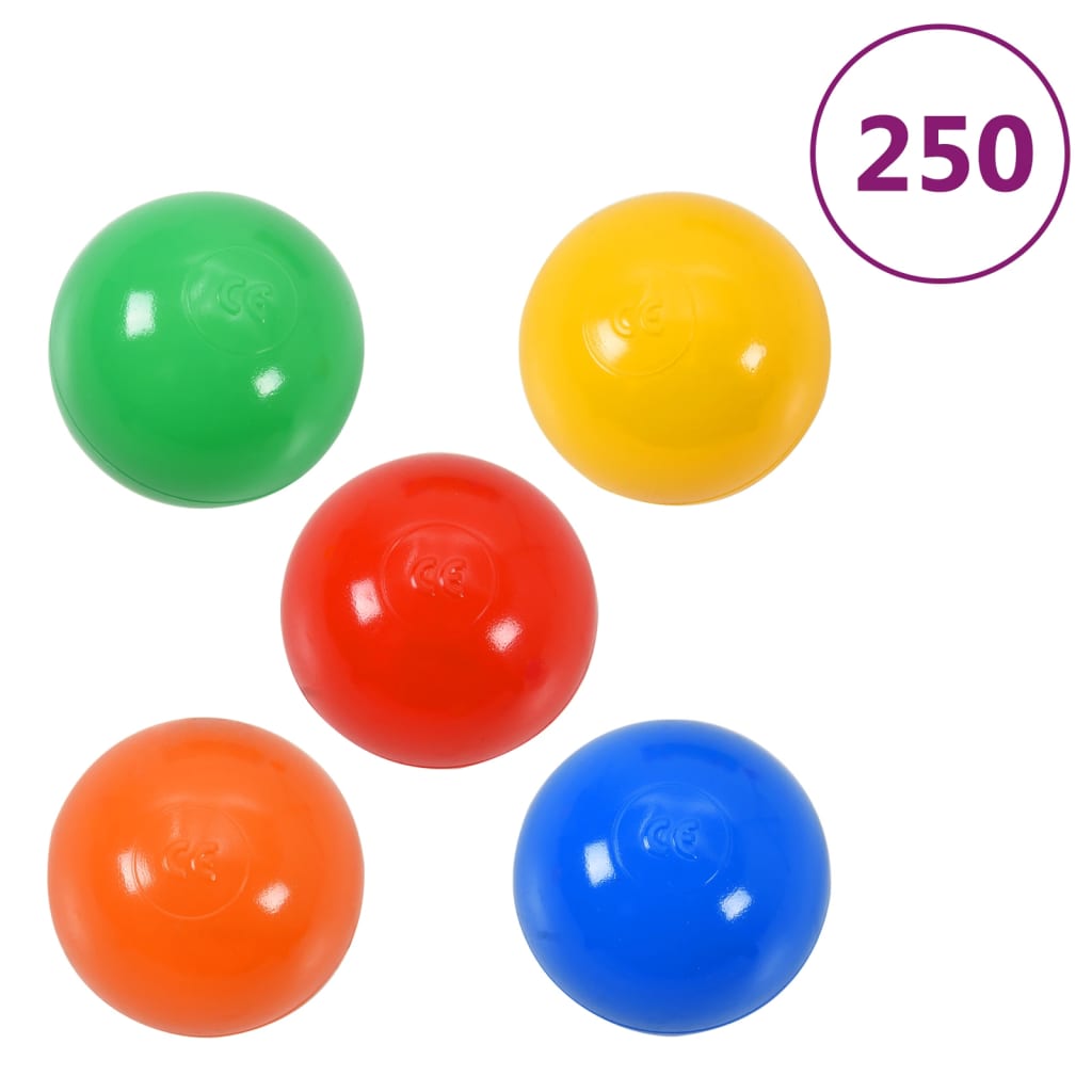 Cort de joacă pentru copii cu 250 bile, multicolor - Lando