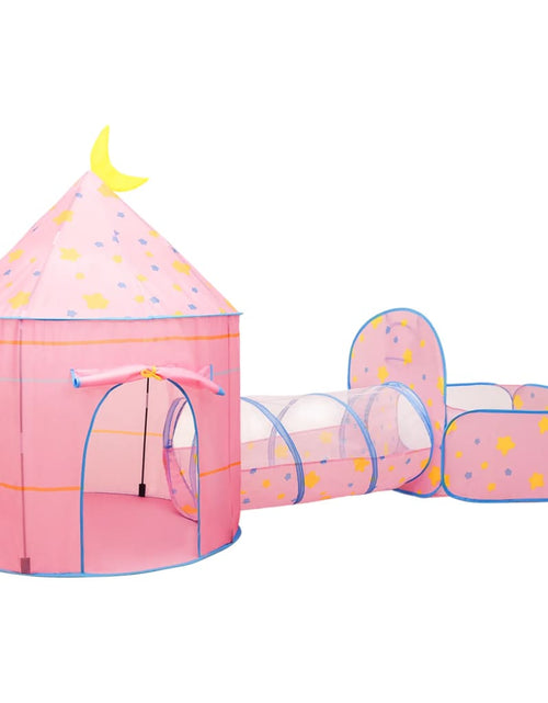 Încărcați imaginea în vizualizatorul Galerie, Cort de joacă pentru copii cu 250 bile, roz, 301x120x128 cm - Lando
