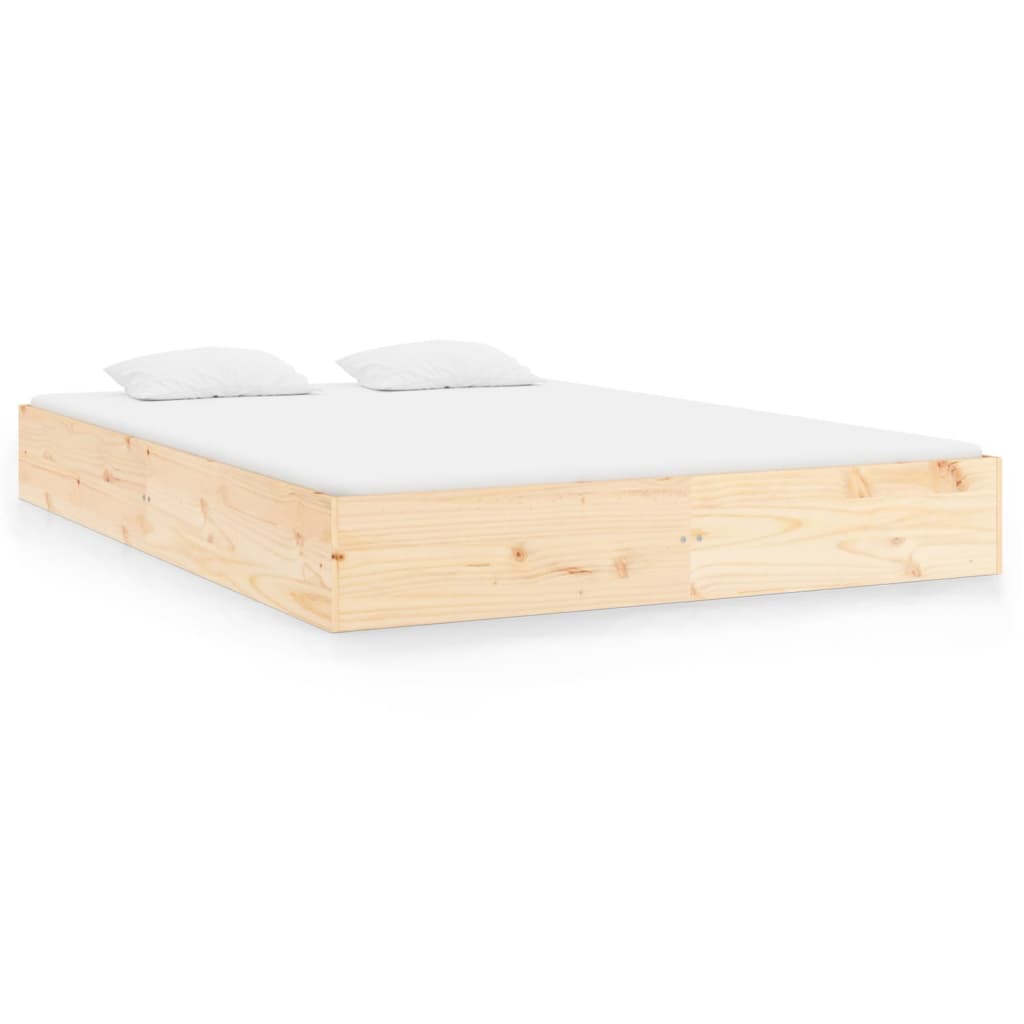 Cadru de pat, 120x200 cm, lemn masiv - Lando