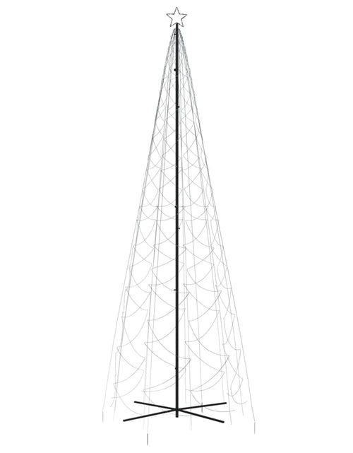 Загрузите изображение в средство просмотра галереи, Brad de Crăciun conic, 1400 LED-uri, alb rece, 160x500 cm - Lando
