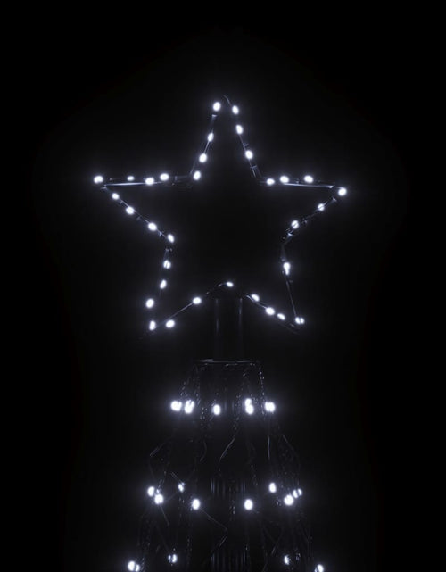 Încărcați imaginea în vizualizatorul Galerie, Brad de Crăciun conic, 1400 LED-uri, alb rece, 160x500 cm - Lando
