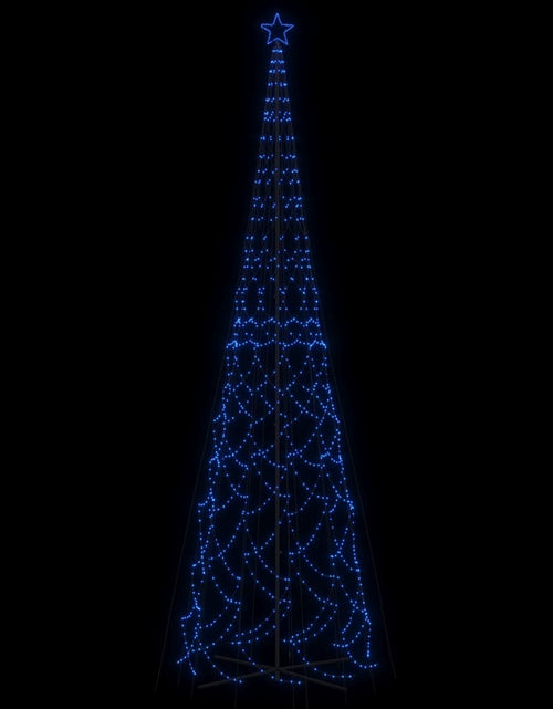 Încărcați imaginea în vizualizatorul Galerie, Brad de Crăciun conic, 3000 LED-uri, albastru, 230x800 cm - Lando
