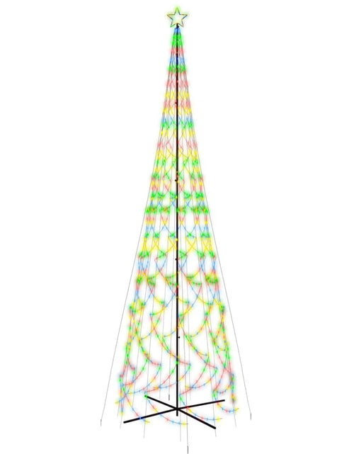 Încărcați imaginea în vizualizatorul Galerie, Brad de Crăciun conic, 3000 LED-uri, multicolor, 230x800 cm - Lando
