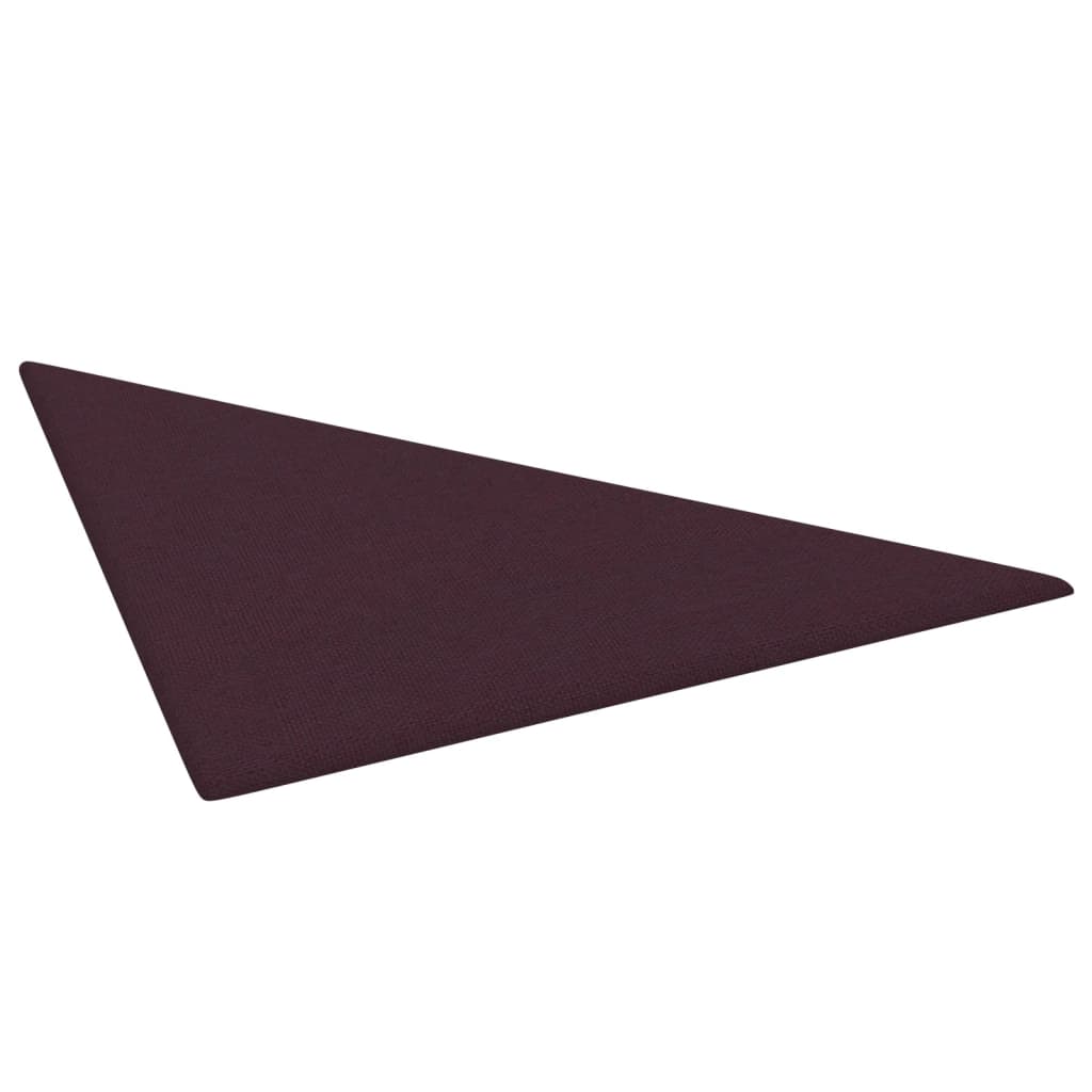 Panouri de perete 12 buc. violet 30x30 cm textil 0,54 m² - Lando