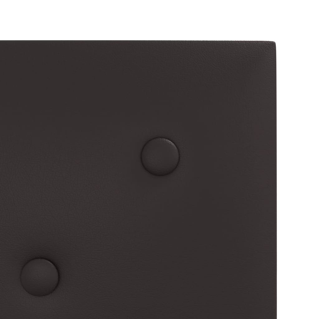 Panouri perete 12 buc. negru, 30x30 cm piele ecologică, 1,08 m² - Lando