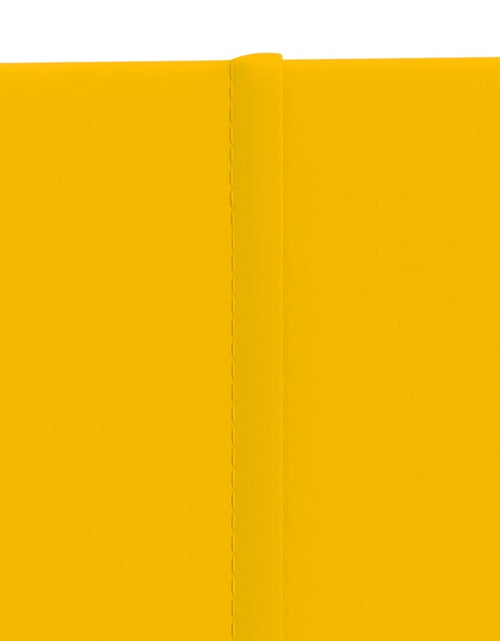 Încărcați imaginea în vizualizatorul Galerie, Panouri de perete 12 buc. galben 90x15 cm catifea 1,62 m² - Lando

