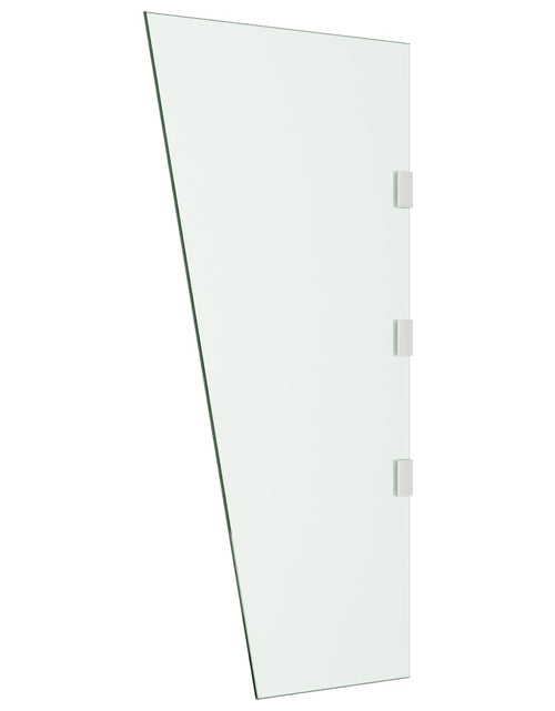 Încărcați imaginea în vizualizatorul Galerie, Panouri laterale pentru copertine ușă 2 buc. transparent sticlă Lando - Lando
