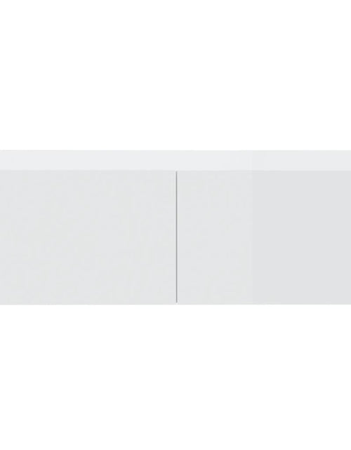 Încărcați imaginea în vizualizatorul Galerie, Dulapuri TV 2 buc. alb extralucios 100x30x30 cm lemn compozit Lando - Lando
