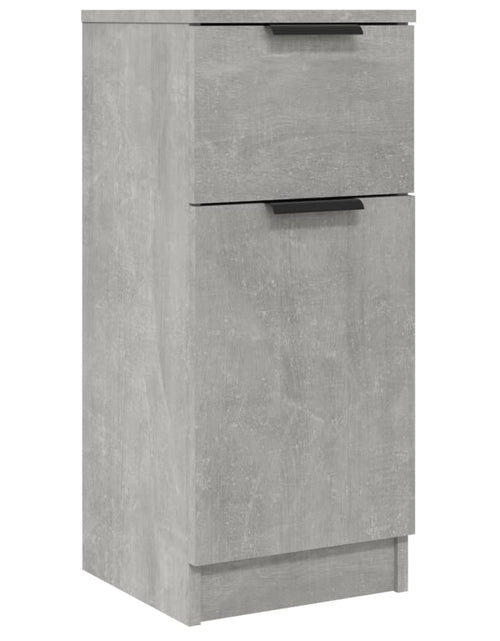Încărcați imaginea în vizualizatorul Galerie, Servante, 2 buc., gri beton, 30x30x70 cm, lemn compozit - Lando

