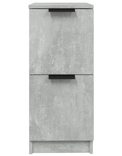 Загрузите изображение в средство просмотра галереи, Servantă, gri beton, 30x30x70 cm, lemn compozit Lando - Lando
