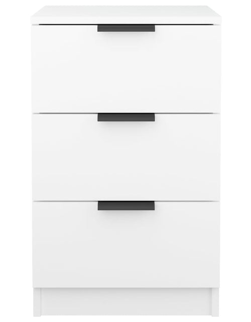 Încărcați imaginea în vizualizatorul Galerie, Noptieră, alb, 40x36x65 cm - Lando
