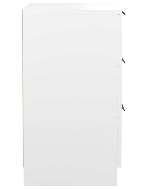 Încărcați imaginea în vizualizatorul Galerie, Noptiere, 2 buc., alb, 40x36x65 cm - Lando
