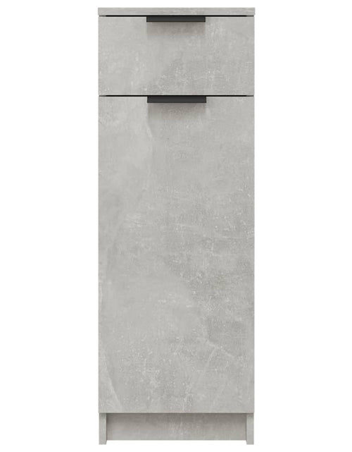 Загрузите изображение в средство просмотра галереи, Dulap de baie, gri beton, 32x34x90 cm, lemn compozit - Lando
