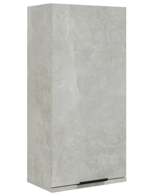 Încărcați imaginea în vizualizatorul Galerie, Dulap de baie montat pe perete, gri beton, 32x20x67 cm - Lando
