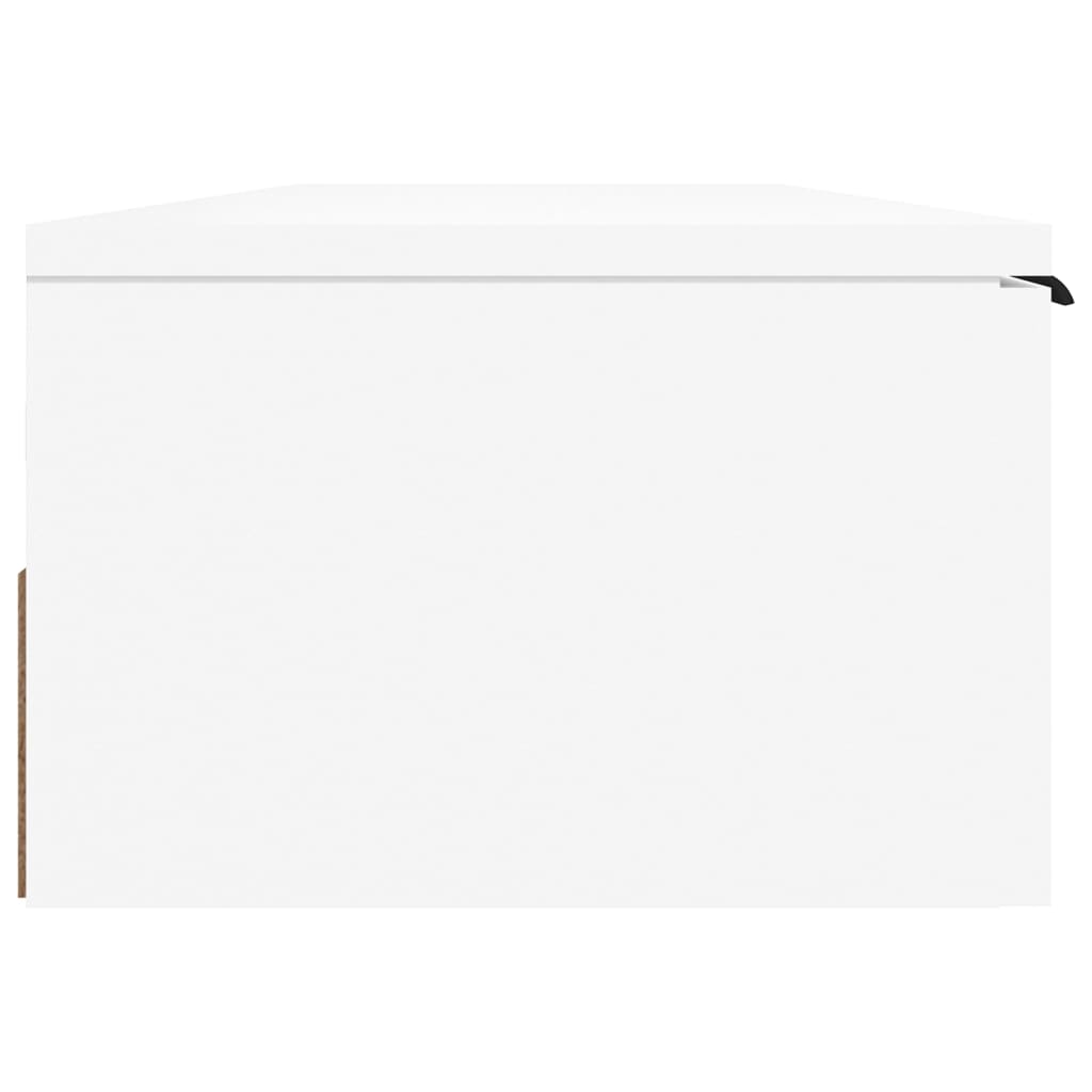 Dulap de perete, alb, 102x30x20 cm, lemn compozit Lando - Lando