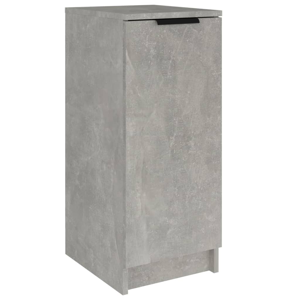 Pantofar, gri beton, 30x35x70 cm, lemn compozit Lando - Lando