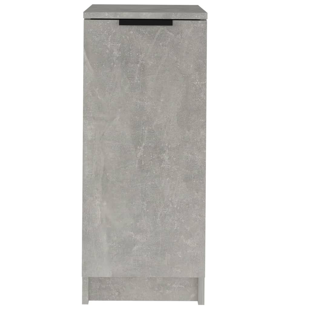 Pantofar, gri beton, 30x35x70 cm, lemn compozit Lando - Lando