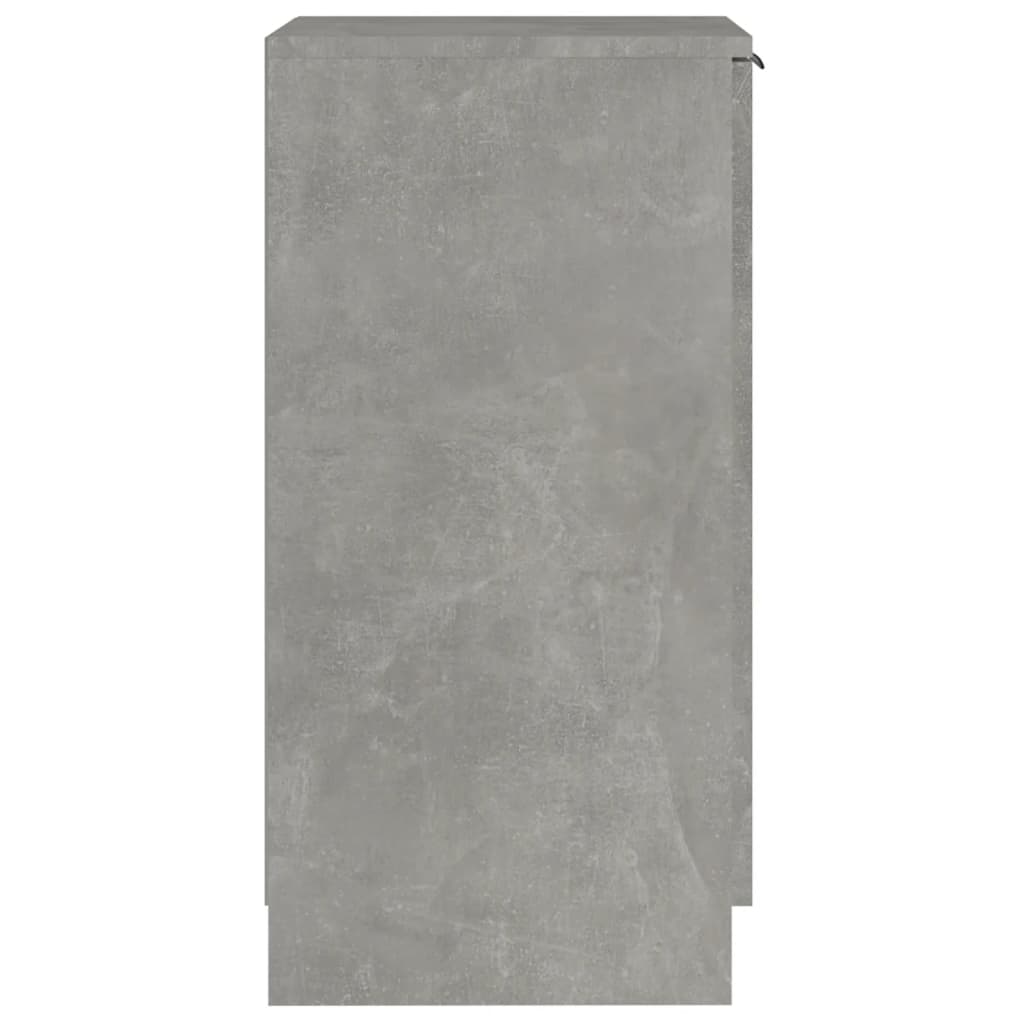 Pantofar, gri beton, 30x35x70 cm, lemn compozit Lando - Lando