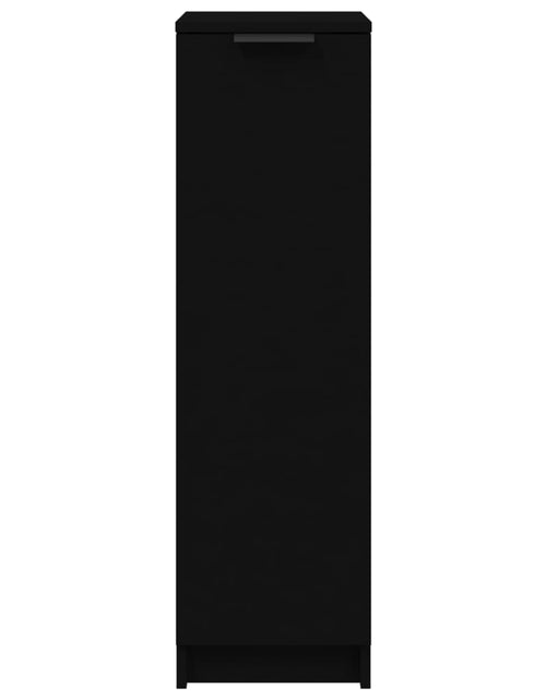Încărcați imaginea în vizualizatorul Galerie, Pantofar, negru, 30x35x100 cm, lemn compozit - Lando
