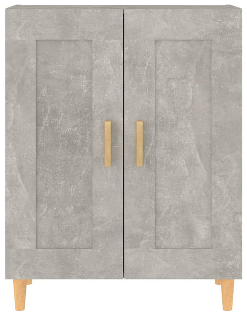 Загрузите изображение в средство просмотра галереи, Servantă, gri beton, 69,5x34x90 cm, lemn compozit - Lando
