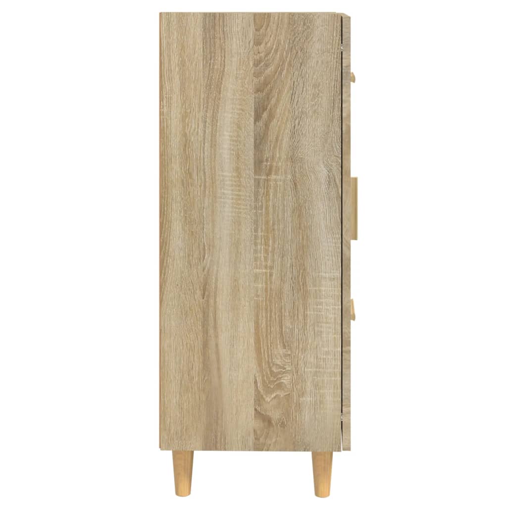 Servantă, stejar sonoma, 69,5x34x90 cm, lemn compozit Lando - Lando