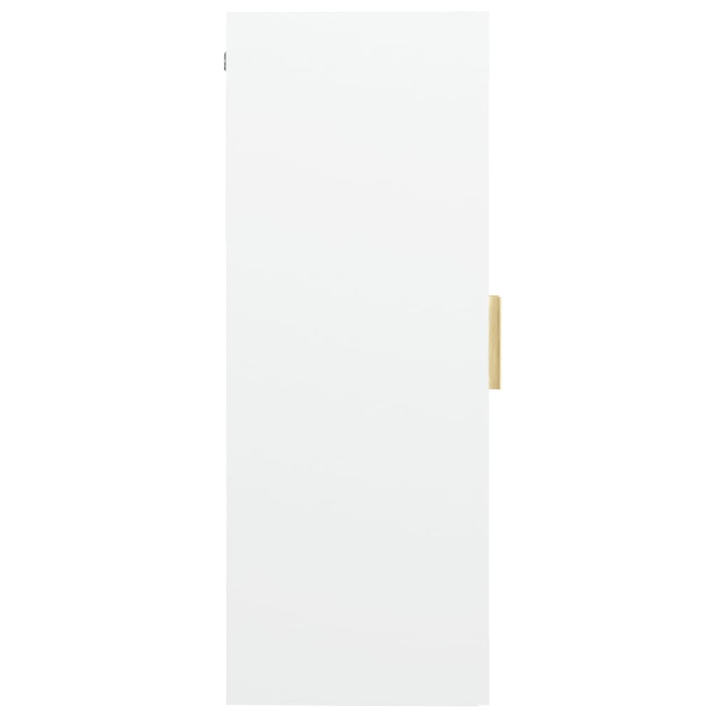 Dulap de perete suspendat, alb, 69,5x34x90 cm Lando - Lando