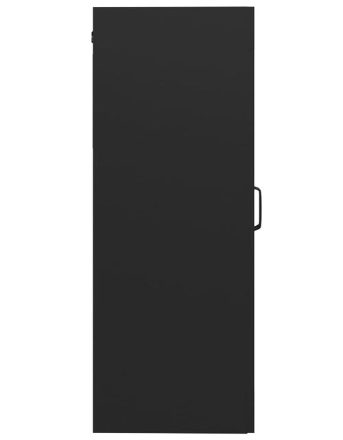 Загрузите изображение в средство просмотра галереи, Dulap de perete suspendat, negru, 69,5x34x90 cm Lando - Lando
